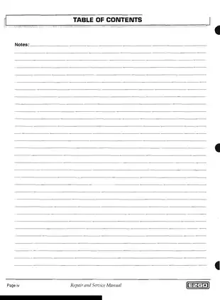 E-Z-GO Electric & Precision Drive System (PDS) Service Manual for Golf Cars Preview image 4