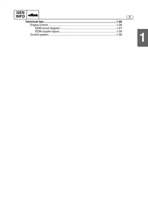 Yamaha WaveRunner FZR and FZS Service Manual (2009 Model) - Comprehensive Repair Guide Preview image 5