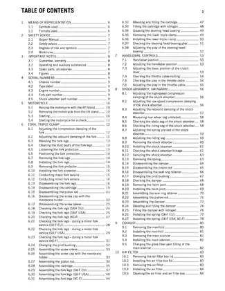 Complete Repair Manual for KTM 350 SX-F and XC-F Models (2013) Preview image 2