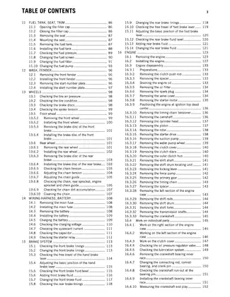 2013 KTM 350 SX-F, XC-F repair manual Preview image 3