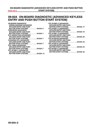 2003-2009 Mazda 3 repair manual Preview image 3