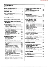 Kubota KX series KX36-2, KX41-2 S, KX41-2 V, KX61-2, KX71-2, KX91-2, KX121-2, KX161-2 Excavator Operator´s Manual (P/N 100A0198, RG 008-8135-3) – preview page 5