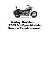 2003 Harley-Davidson FXDL FXDX FXDWG FXDXT Service & Repair Manual (P/N 99481-03A, 99495-03) – preview page 1