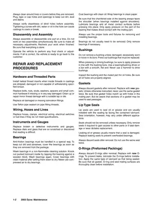 2003 Harley Davidson FXD Dyna Models Service Repair Manual Preview image 5