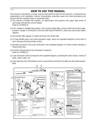 1987-2000 Yamaha TW200 service manual Preview image 4