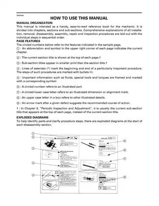 1999-2007 Yamaha TTR250 service manual Preview image 4