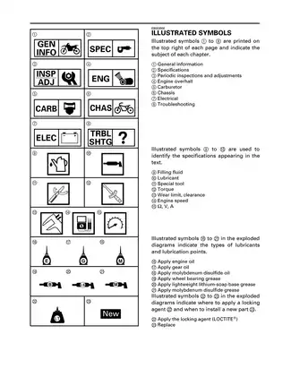 1999-2007 Yamaha TTR250 service manual Preview image 5