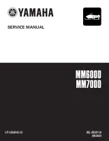 1993 Yamaha MM600D MM700D Snowmobile Service Manual (P/N LIT-12618-02-12, 8EJ-28197-10) – preview page 1
