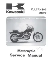 Kawasaki Vulcan 800 VN800 1995–2009 Factory Service & Repair Manual (P/N 99969-1019) – preview page 1
