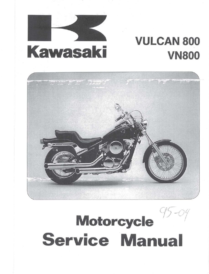 1996-2002 Kawasaki Vulcan 800, VN 800 repair manual Preview image 6