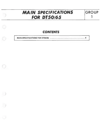 Suzuki DT60 Outboard Motor Service Manual (1983 Model) Preview image 3