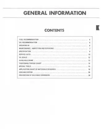 Suzuki DT150/DT175/DT200 Marine Service Manual Preview image 5