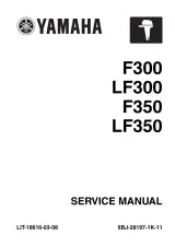 Yamaha F300, LF300, F350, LF350 Outboard Service & Repair Manual (P/N LIT-18616-03–08) – preview page 1