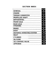 1986 Toyota 5FGC/5FDC18-30 Series Forklift Service Manual (P/N C4085-91017) – preview page 1