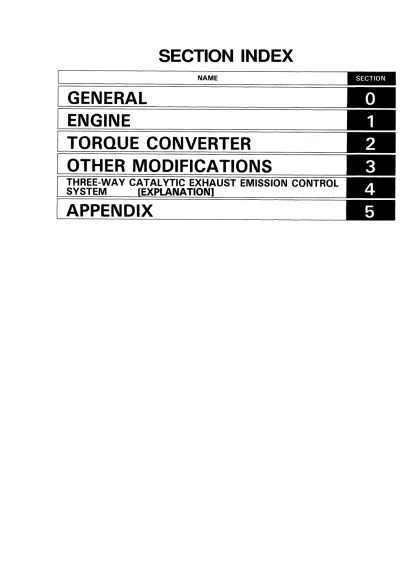 Preview: Toyota 5FG10-30 / 5FD10-30 Forklift 1986–1989 Service Supplement Manual (P/N CE001-1)