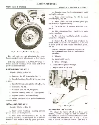 Massey Ferguson Corporation MF 50, MF 65 tractor manual Preview image 4
