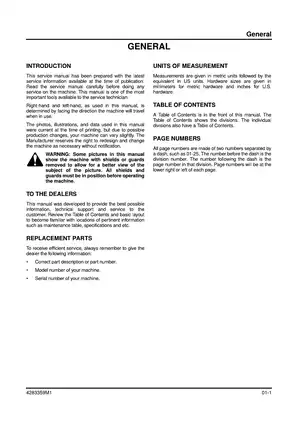 Massey Ferguson® 1533 / 1540 Front Axle Workshop Service Manual Preview image 4