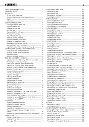 2009 KTM 50 SX, 50 SX Junior, 50 SX Mini repair manual Preview image 4