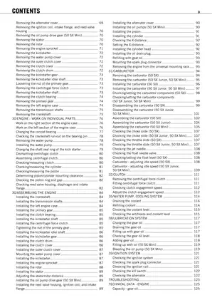 2009 KTM 50 SX, 50 SX Junior, 50 SX Mini repair manual Preview image 5