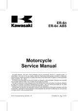 2012 Kawasaki ER-6n / ER-6n ABS ER650EC & ER650FC Service Manual (P/N 99964-0093–01) – preview page 3