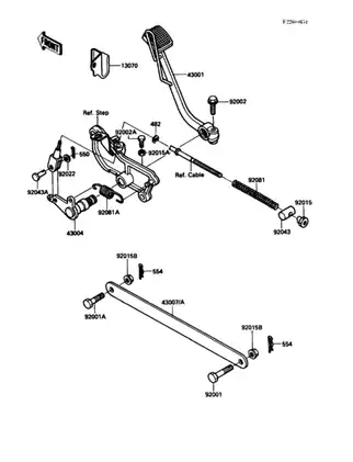 1986-2004 Kawasaki Vulcan 750, VN750 Twin repair manual Preview image 4