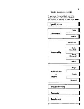 1980-1988 Kawasaki KZ 700, KZ 750, Z 750, ZX 750 repair service manual Preview image 1