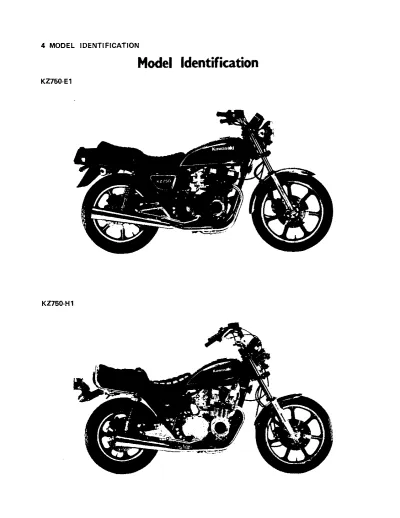 Preview: 1980–1988 Kawasaki KZ 700, KZ 750, Z 750, ZX 750 Repair Service Manual OEM