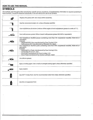 2010 Honda VFR1200F service manual Preview image 3