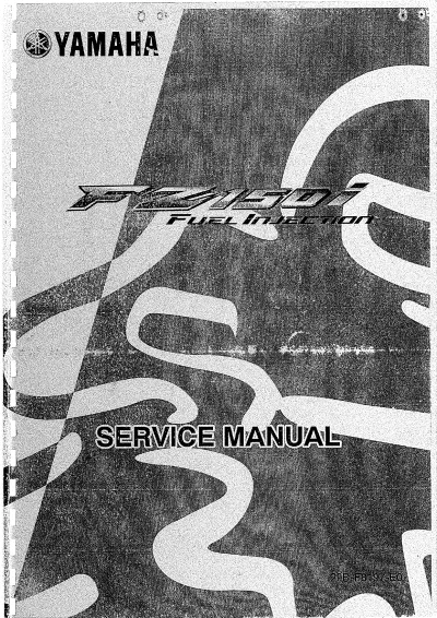 Preview: 2007–2013 Yamaha FZ150i V-Ixion Factory Service Manual (P/N 29B-F8197-E0)