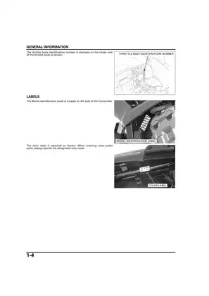 2006-2009 Honda CBF1000, CBF1000A manual Preview image 4