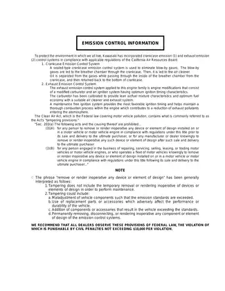 Kawasaki Prairie KVF360-A1 ATV Service Manual - Comprehensive Guide Preview image 3
