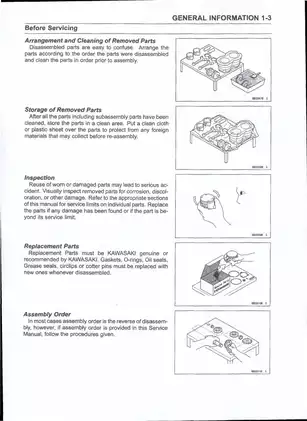 Kawasaki KSF450B8F Service Manual - Complete Guide for Maintenance and Repairs Preview image 4