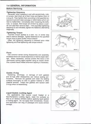 2008-2011 Kawasaki KFX450R ATV repair manual Preview image 5