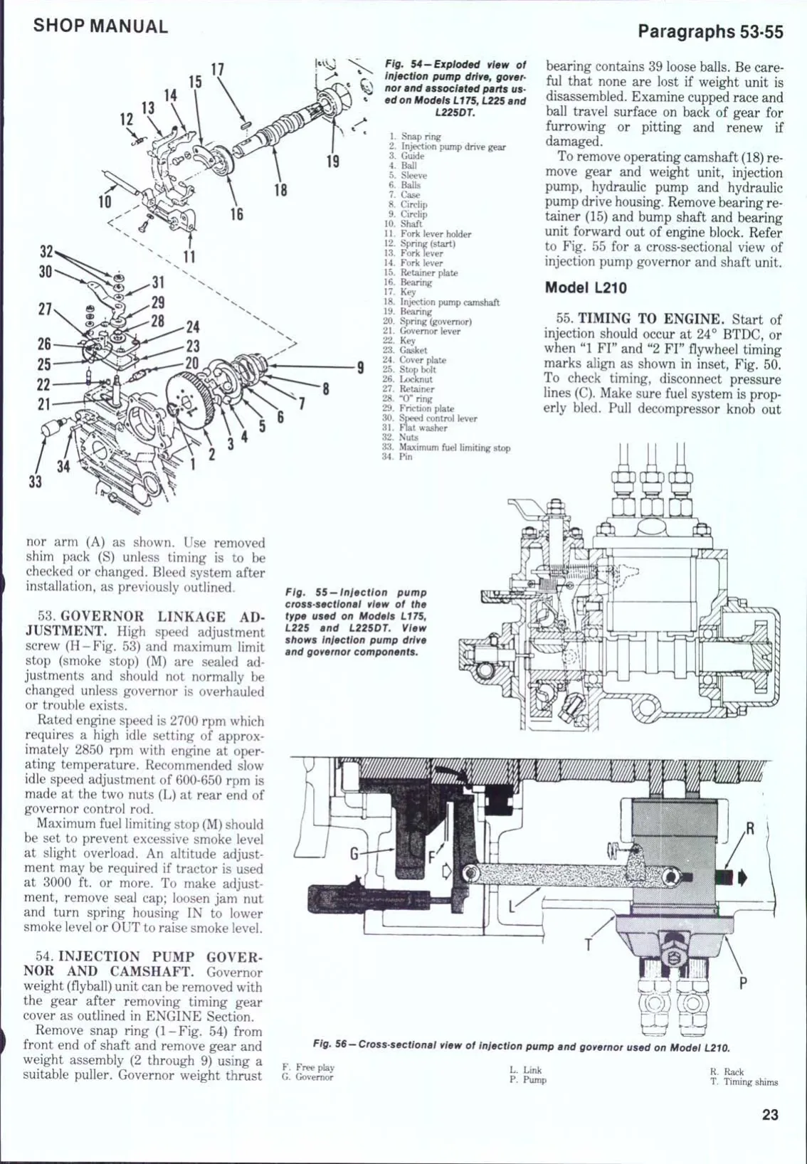 Kubota tractors manual. Models: L175, L210, L225, L225DT, L260 Preview image 3