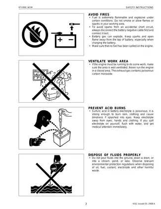Kubota RTV900 Workshop Manual - Complete Service & Repair Guide Preview image 5