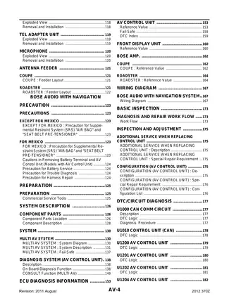 2012-2013 Nissan 370Z repair manual Preview image 4