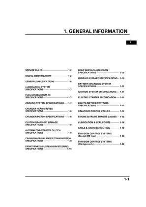 Honda CBR125RW Service Repair Manual (2004-2007) - Comprehensive Digital Guide Preview image 5