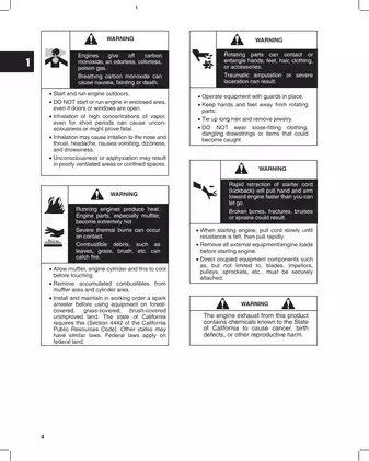 Briggs & Stratton Vanguard V-Twin Service Manual (Models 290000 - 380700) Preview image 5