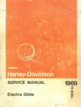 1959–1969 Harley-Davidson Electra Glide, Duo-Glide Service & Repair Manual (P/N 99482-69) – preview page 1