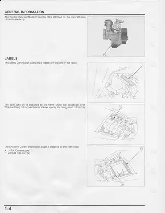 2010-2013 Honda CBR250R, CBR250RA sport bike manual Preview image 5