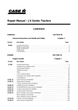 CASE IH JX60, JX70, JX80, JX90, JX95 Tractors Service Manual (PN 6-62720-09–2006) – preview page 3