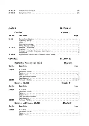 CASE IH JX Series Tractors Service Manual - Comprehensive Guide Preview image 4