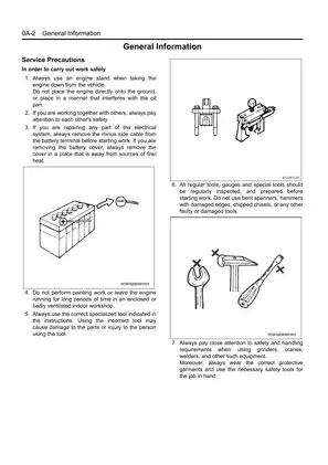 Isuzu A1-4JJ1 series industrial diesel engine workshop manual Preview image 3