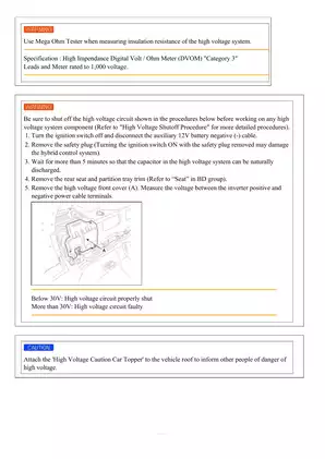 2013 Kia Optima Hybrid G 2.4 HEV Service Manual - Comprehensive Guide for Maintenance & Repair Preview image 2