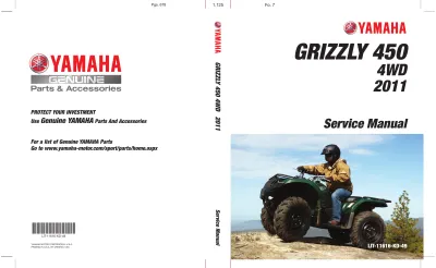 Preview: Yamaha Grizzly 450 EPS YFM45FGA, YFM45FGHA, YFM45FGPA, and YFM45FGPHA ATV 2011 Service Manual (LIT-11616-24-39)