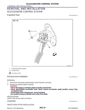 2013 Nissan Murano Z51 service repair manual Preview image 4