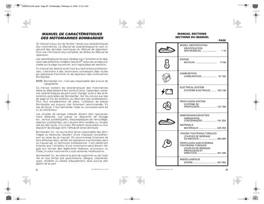 1988-2003 Bombardier WSP, SPI, SPX, GTI, GTS, HX, XP, GSX, GTX Sea-Doo repair manual Preview image 4