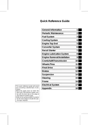 2005-2013 Kawasaki Brute Force 650, KVF650 4x4 ATV service manual Preview image 3