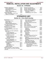 MerCruiser Bravo One, Bravo Two, and Bravo Three Sterndrives Service Manual #11 1990–1998 ( P/N 90-17431-4) – preview page 3