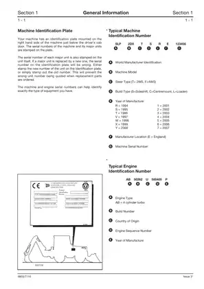 JCB 2XC, 2DX, 210, 212 & variants Backhoe Loader service manual Preview image 4
